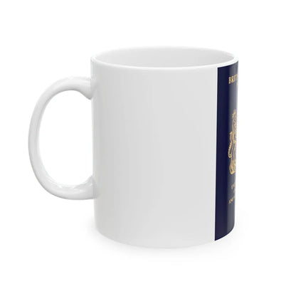 British Passport 2020 (Diplomatic) - White Coffee Mug-Go Mug Yourself