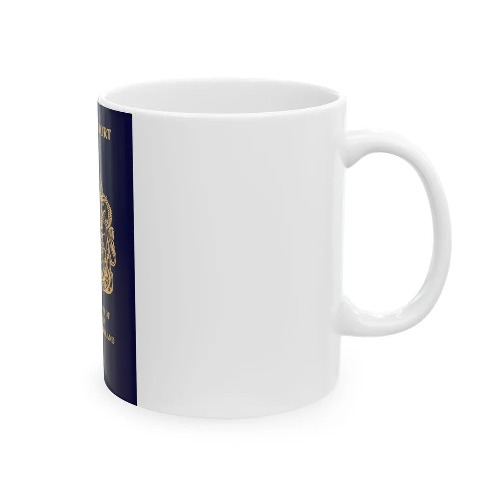 British Passport 2020 (Diplomatic) - White Coffee Mug-Go Mug Yourself