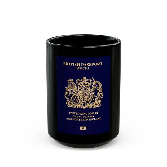British Passport 2020 (Official) - Black Coffee Mug 15oz - Go Mug Yourself