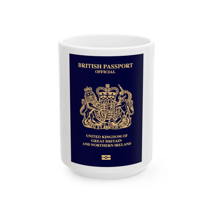 British Passport 2020 (Official) - White Coffee Mug-15oz-Go Mug Yourself