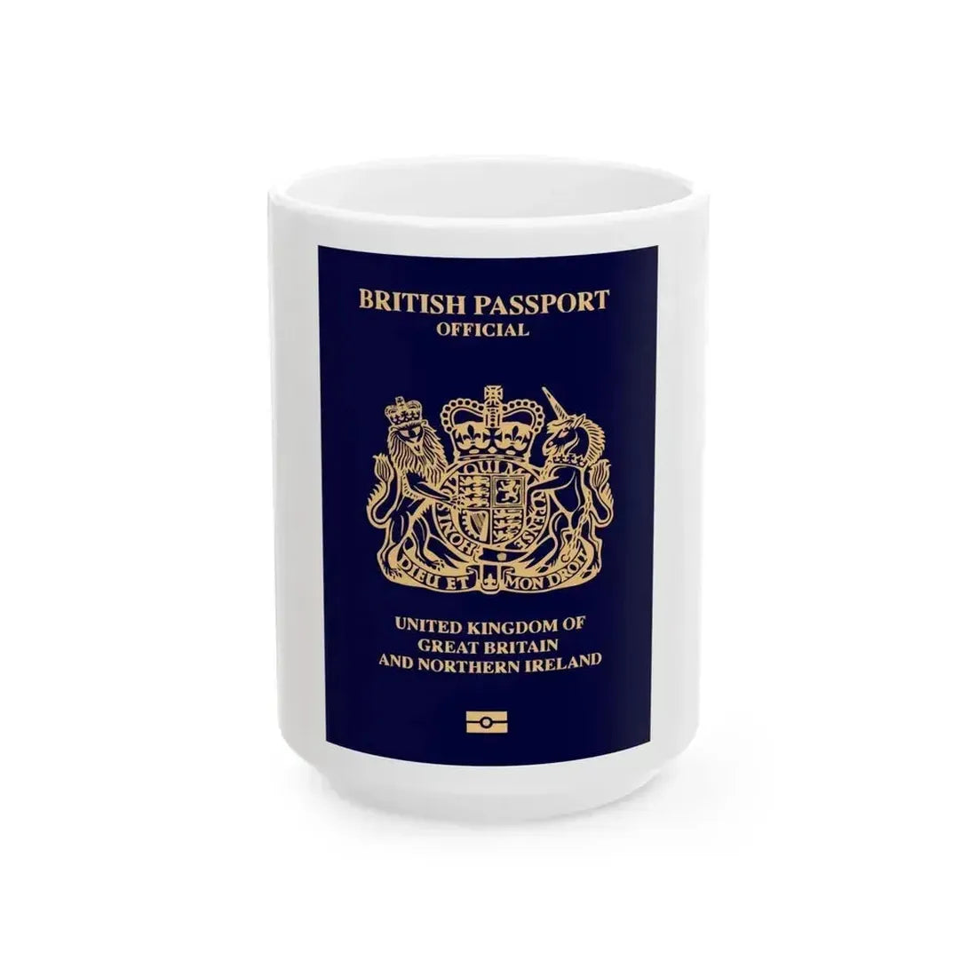 British Passport 2020 (Official) - White Coffee Mug 15oz - Go Mug Yourself