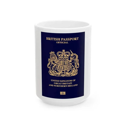 British Passport 2020 (Official) - White Coffee Mug 15oz - Go Mug Yourself