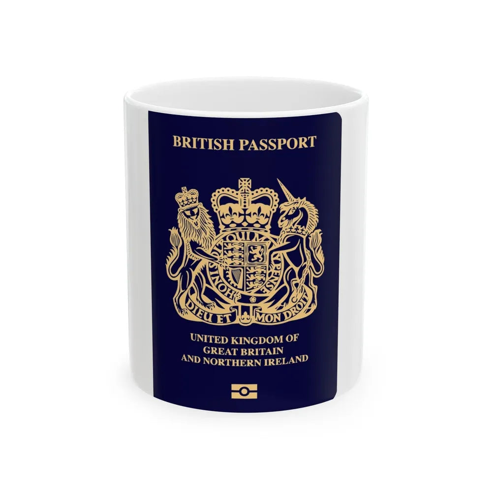 British Passport 2020 - White Coffee Mug-11oz-Go Mug Yourself