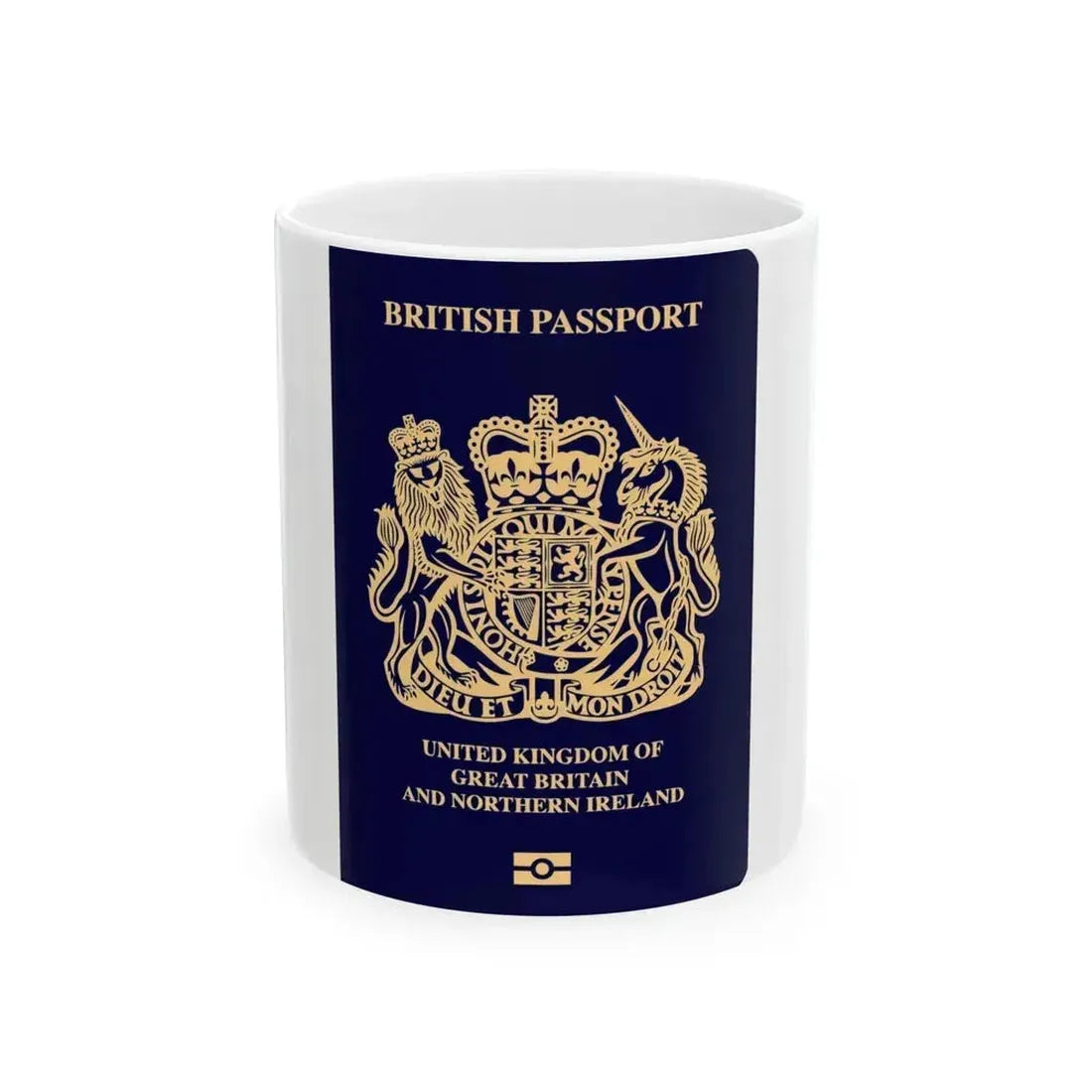 British Passport 2020 - White Coffee Mug 11oz - Go Mug Yourself