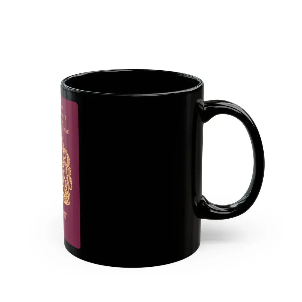 British Passport - Black Coffee Mug - Go Mug Yourself