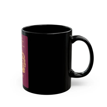 British Passport - Black Coffee Mug - Go Mug Yourself