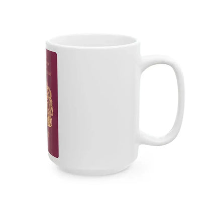 British Passport - White Coffee Mug - Go Mug Yourself