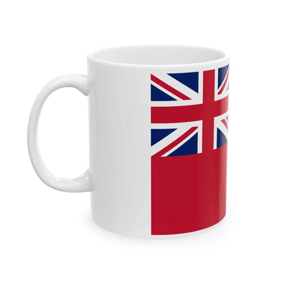 British Raj Red Ensign 3-2 (India) White Coffee Mug - Go Mug Yourself