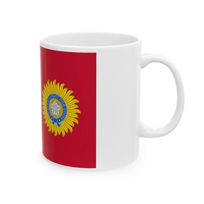 British Raj Red Ensign 3-2 (India) White Coffee Mug - Go Mug Yourself