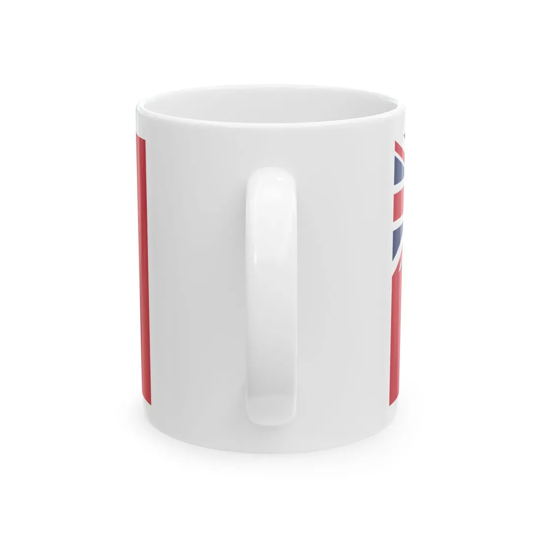 British Raj Red Ensign (India) White Coffee Mug - Go Mug Yourself