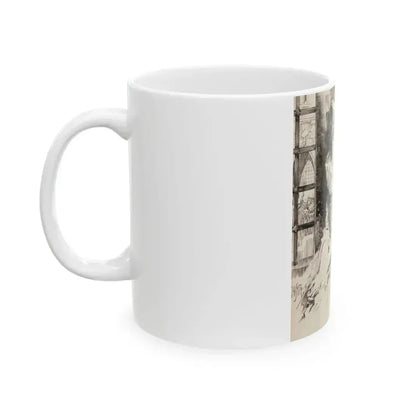 British Scene Depicting the Beheading of Anne Boleyn - White Coffee Mug - Go Mug Yourself