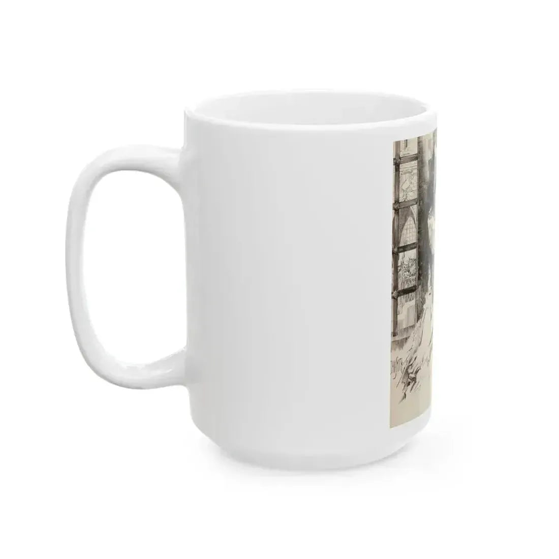 British Scene Depicting the Beheading of Anne Boleyn - White Coffee Mug - Go Mug Yourself