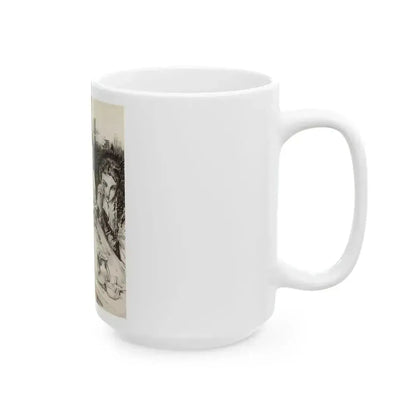 British Scene Depicting the Beheading of Anne Boleyn - White Coffee Mug - Go Mug Yourself