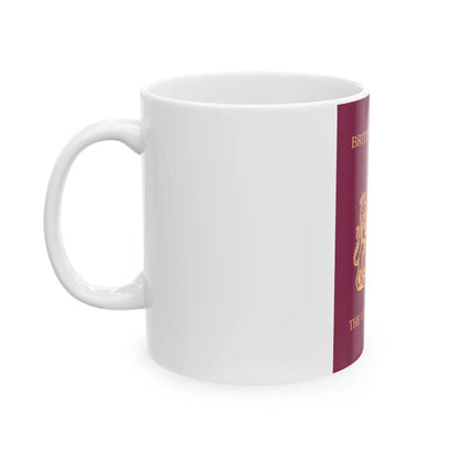 British Virgin Islands Passport - White Coffee Mug-Go Mug Yourself