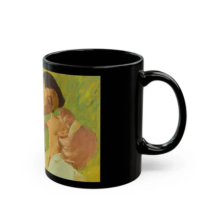 British Women's Magazine Illustration (c. 1963) - Black Coffee Mug - Go Mug Yourself
