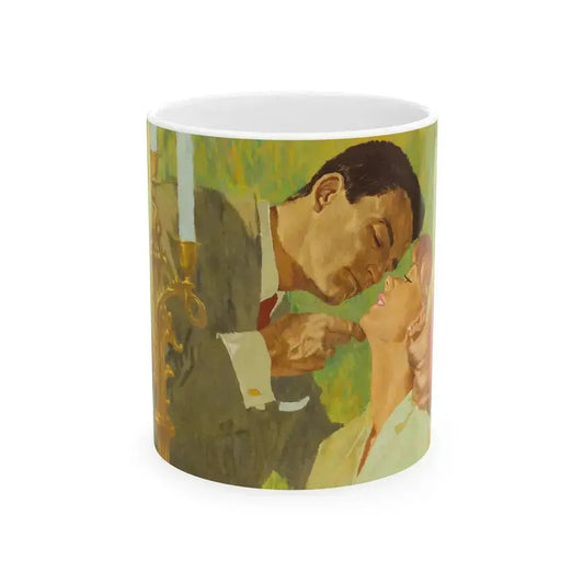 British Women's Magazine Illustration (c. 1963) - White Coffee Mug 11oz - Go Mug Yourself