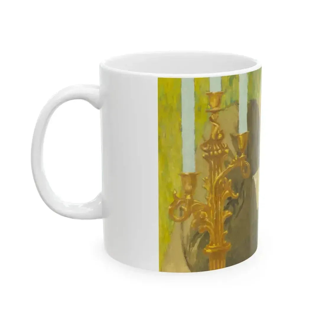 British Women's Magazine Illustration (c. 1963) - White Coffee Mug - Go Mug Yourself