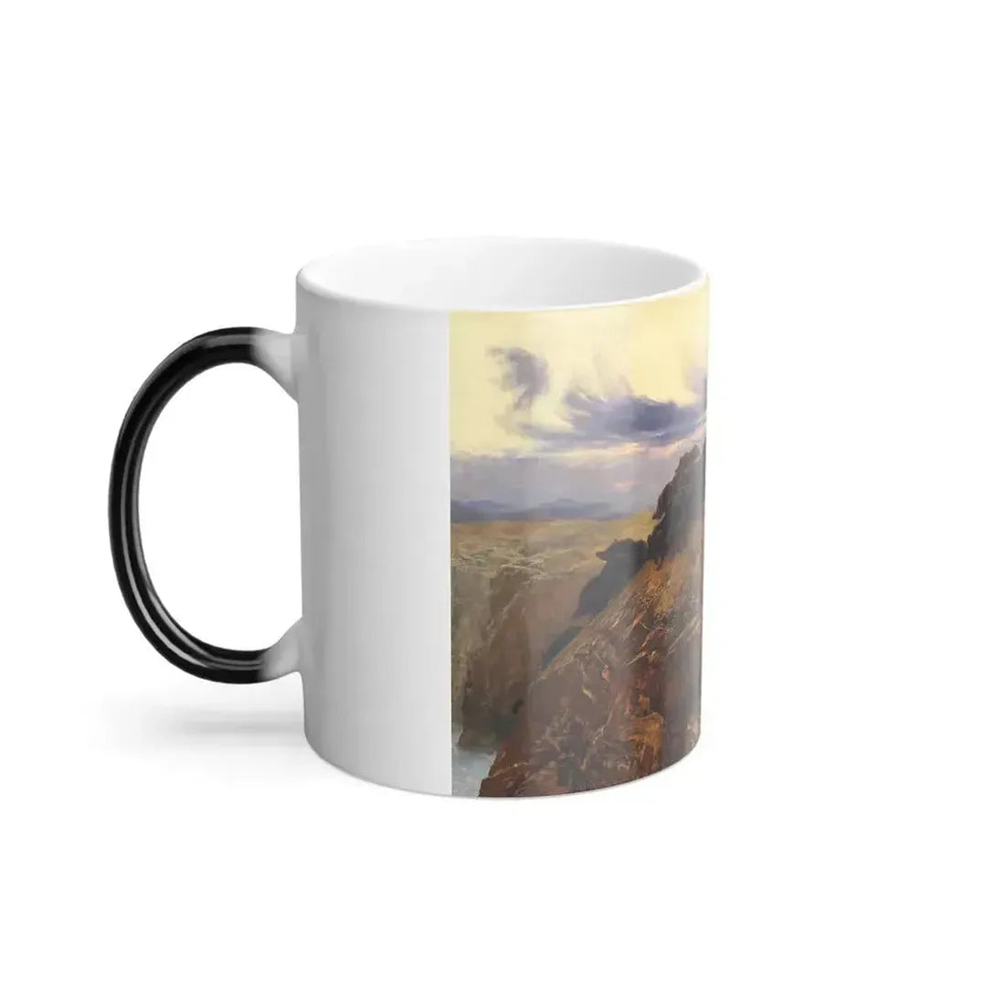 Briton Riviere (1840-1920) The Miracle of the Gaderene Swine - 1883 - Color Changing Mug 11oz - Go Mug Yourself