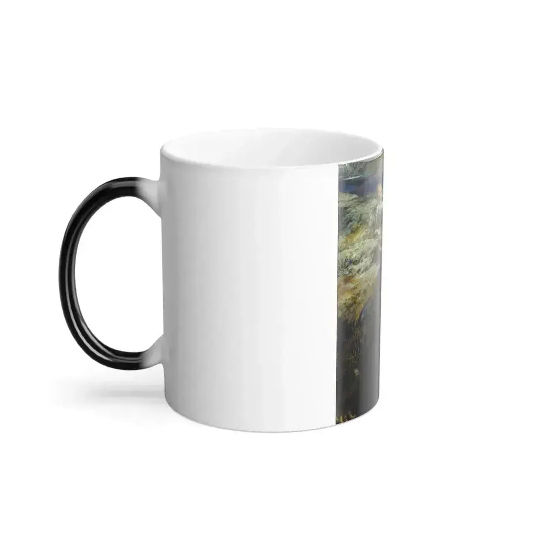 Briton Riviere (1908-1909) Saint George and the Dragon - Oil on canvas 1908-1909 - Color Changing Mug 11oz - Go Mug Yourself