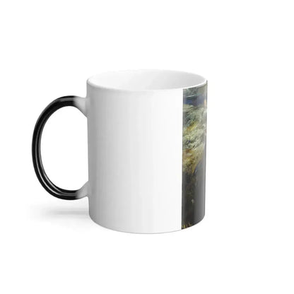 Briton Riviere (1908-1909) Saint George and the Dragon - Oil on canvas 1908-1909 - Color Changing Mug 11oz - Go Mug Yourself