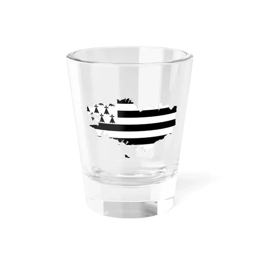 Brittany-Flagmap (France) Shot Glass 1.5oz 1.5oz - Go Mug Yourself