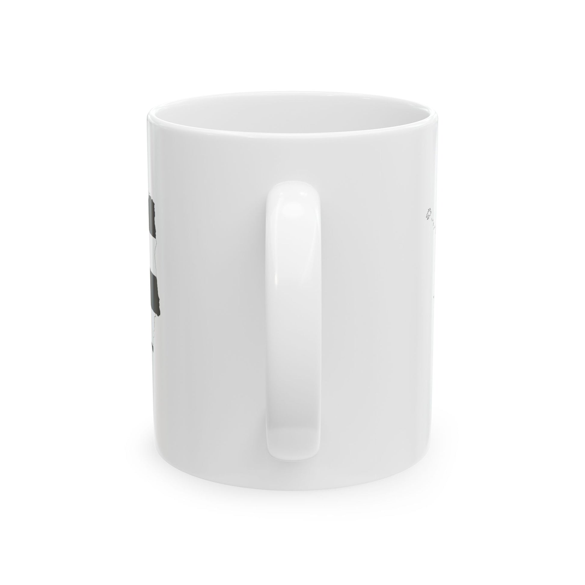 Brittany-Flagmap (France) White Coffee Mug-Go Mug Yourself