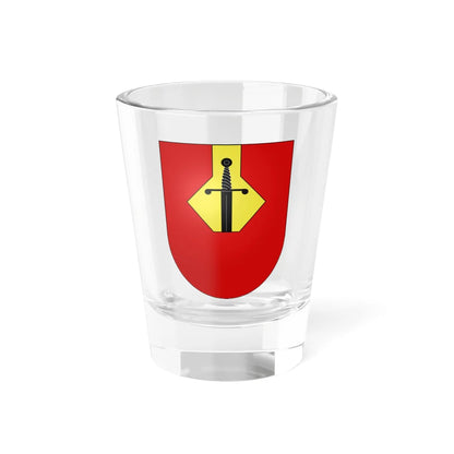 Brünisried-coat of arms (Switzerland) (Coat of Arms) Shot Glass 1.5oz 1.5oz - Go Mug Yourself