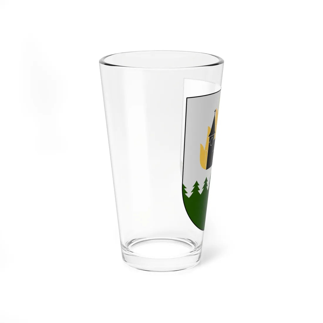 Brännkyrka vapen (Sweden) (Coat of Arms) Pint Glass 16oz - Go Mug Yourself