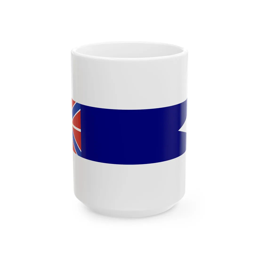 Broad pennant of the Grand Duchess of Russia (Estonia) White Coffee Mug 15oz - Go Mug Yourself