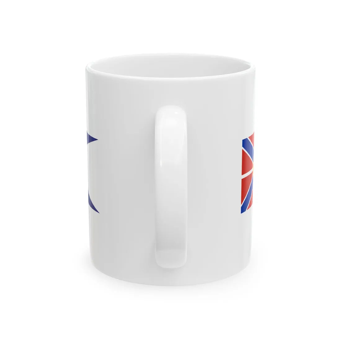 Broad pennant of the Grand Duchess of Russia (Estonia) White Coffee Mug - Go Mug Yourself