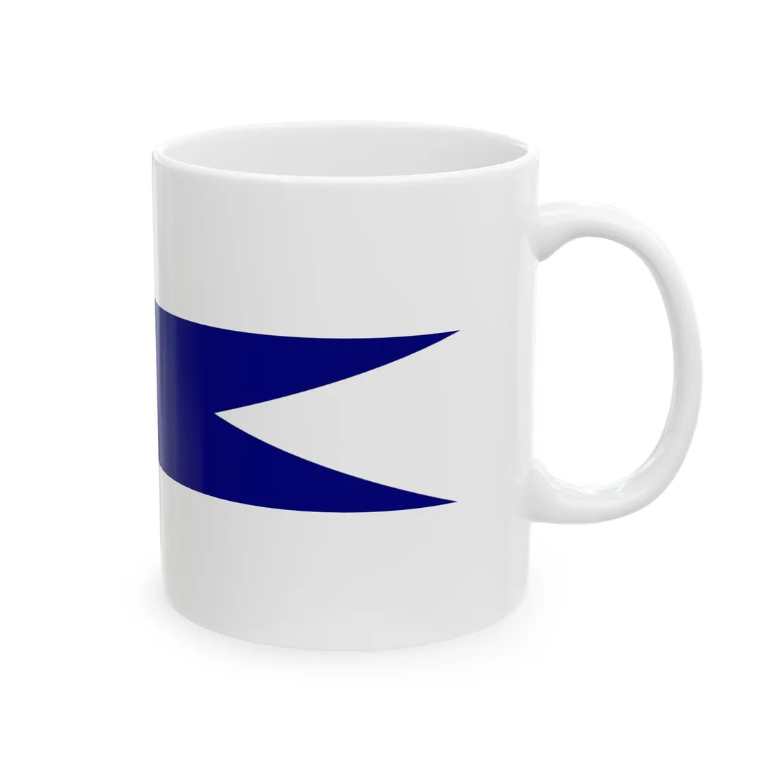Broad pennant of the Grand Duchess of Russia (Estonia) White Coffee Mug - Go Mug Yourself