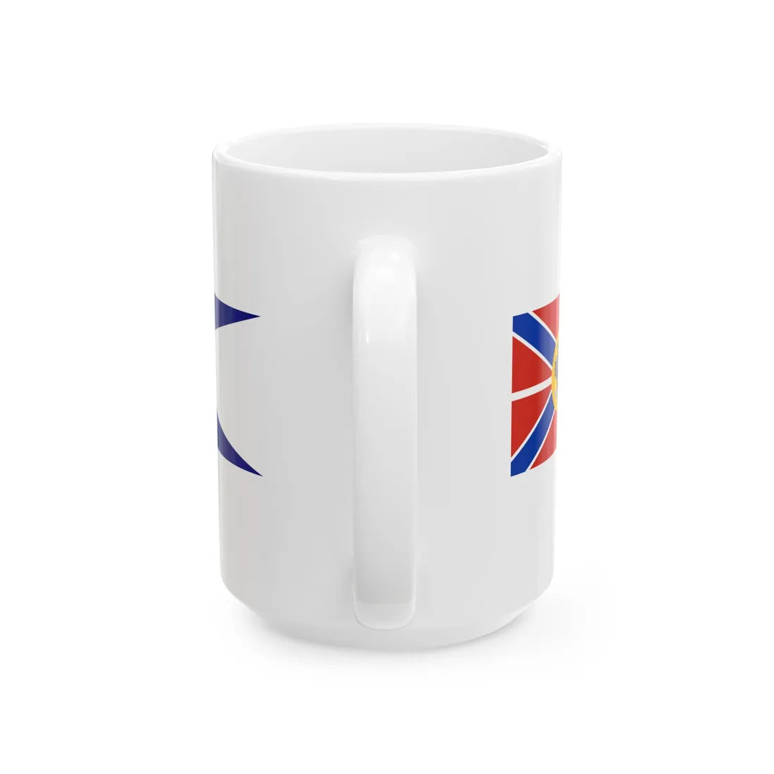 Broad pennant of the Grand Duchess of Russia (Estonia) White Coffee Mug - Go Mug Yourself