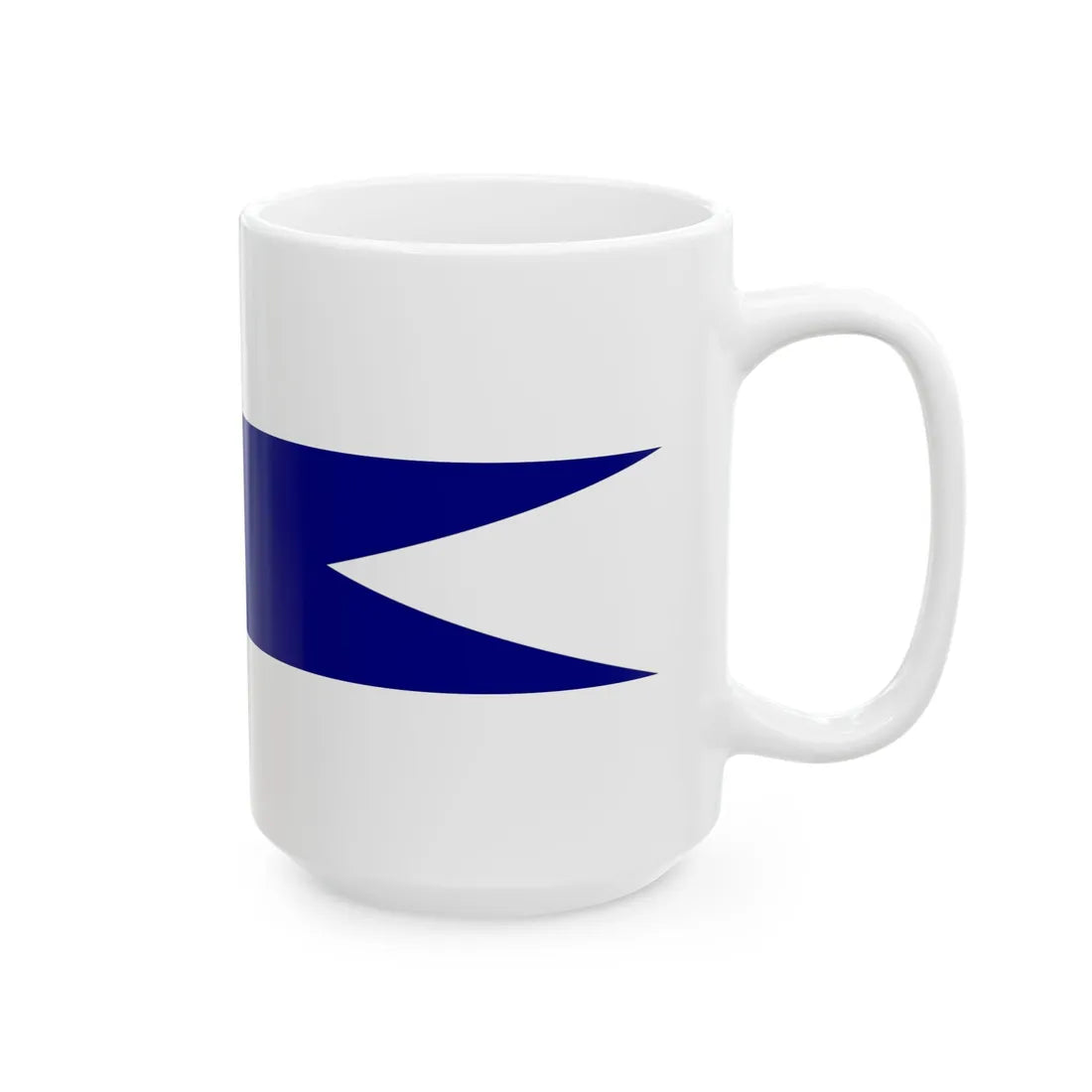 Broad pennant of the Grand Duchess of Russia (Estonia) White Coffee Mug - Go Mug Yourself
