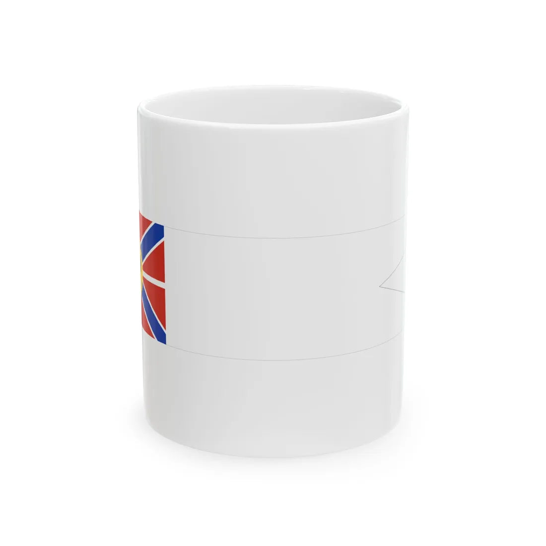 Broad pennant of the Grand Duke of Russia (Estonia) White Coffee Mug 11oz - Go Mug Yourself