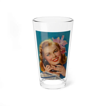 Broadway, 1947 (Magazine Illustration) Pint Glass 16oz-16oz-Go Mug Yourself