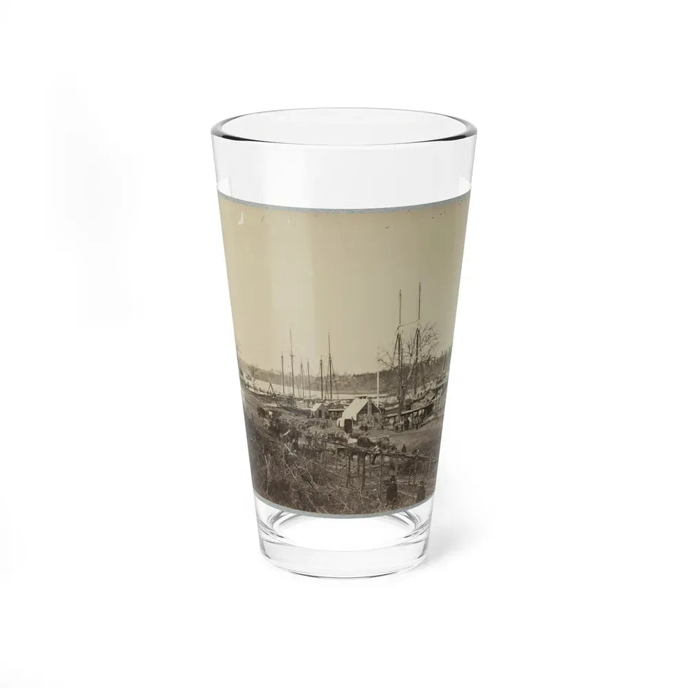 Broadway Landing, Appomattox River, Va., Butler's Signal Tower At Point Of Rocks, In Distance (U.S. Civil War) Pint Glass 16oz 16oz - Go Mug Yourself
