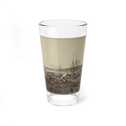 Broadway Landing, Appomattox River, Va., Butler's Signal Tower At Point Of Rocks, In Distance (U.S. Civil War) Pint Glass 16oz-16oz-Go Mug Yourself