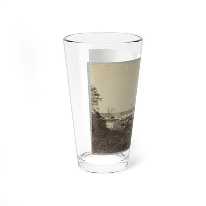 Broadway Landing, Appomattox River, Va., Butler's Signal Tower At Point Of Rocks, In Distance (U.S. Civil War) Pint Glass 16oz-Go Mug Yourself