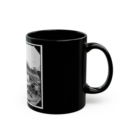 Broadway Landing, Appomattox River, Virginia. Ordnance ( ) (U.S. Civil War) Black Coffee Mug - Go Mug Yourself
