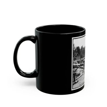 Broadway Landing, Appomattox River, Virginia. Ordnance ( ) (U.S. Civil War) Black Coffee Mug - Go Mug Yourself