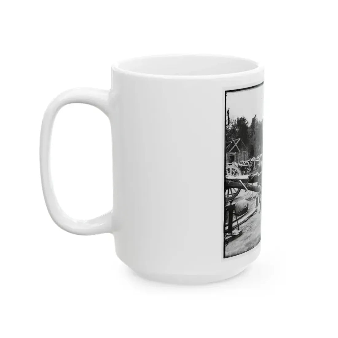 Broadway Landing, Appomattox River, Virginia. Ordnance ( ) (U.S. Civil War) White Coffee Mug - Go Mug Yourself
