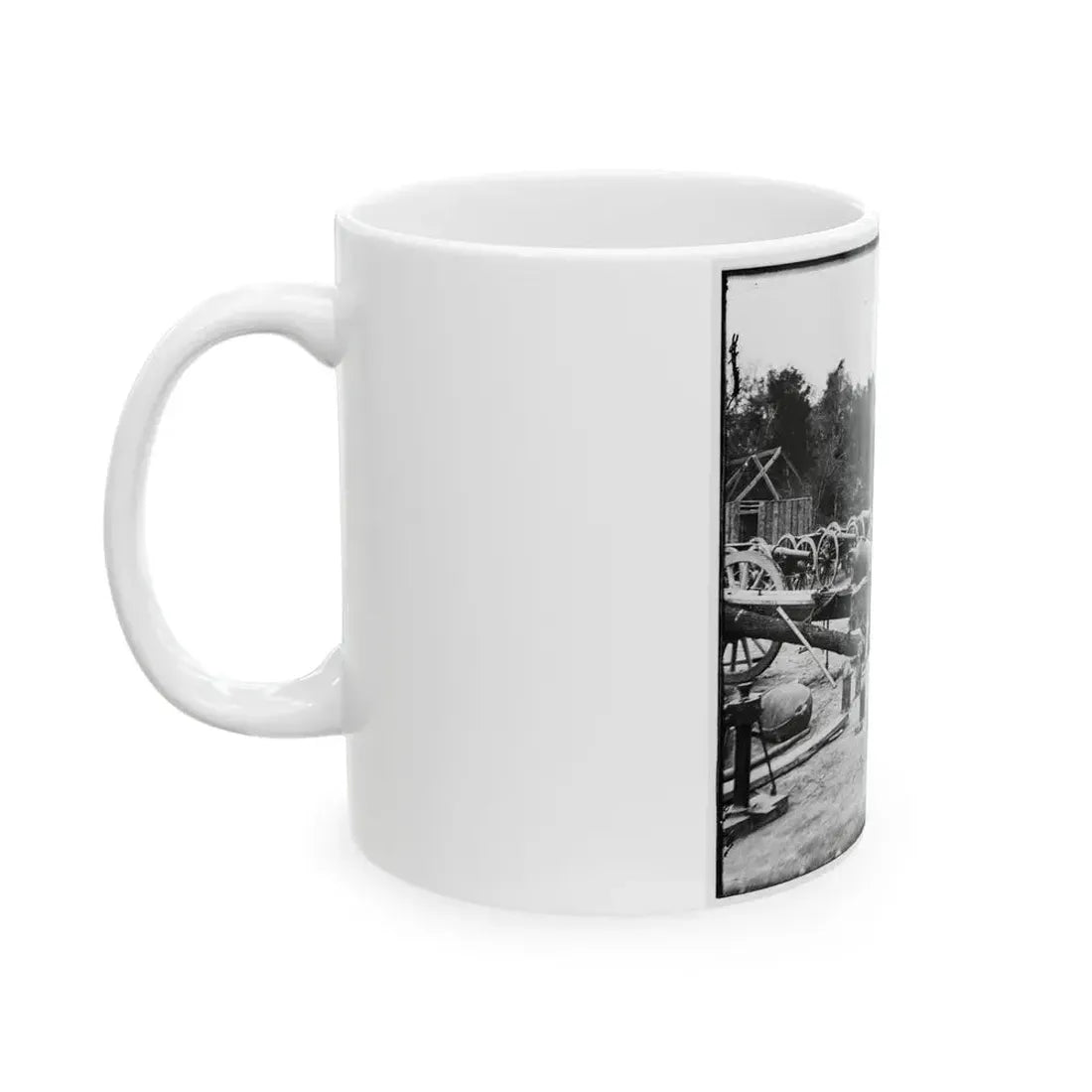 Broadway Landing, Appomattox River, Virginia. Ordnance ( ) (U.S. Civil War) White Coffee Mug - Go Mug Yourself