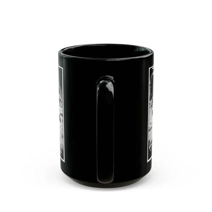 Broadway Landing, Appomattox River, Virginia. Park Of Artillery 001 (U.S. Civil War) Black Coffee Mug - Go Mug Yourself