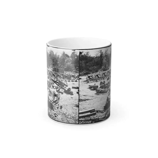 Broadway Landing, Appomattox River, Virginia. Park of Artillery 001 (U.S. Civil War) Color Changing Coffee Mug 11oz Default Title 11oz - Go Mug Yourself