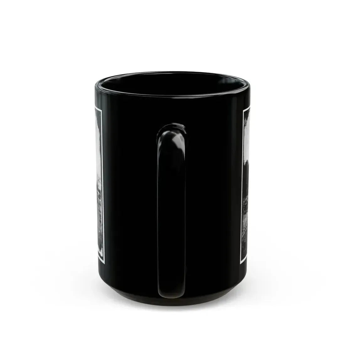 Broadway Landing, Appomattox River, Virginia. Park Of Artillery(2) (U.S. Civil War) Black Coffee Mug - Go Mug Yourself