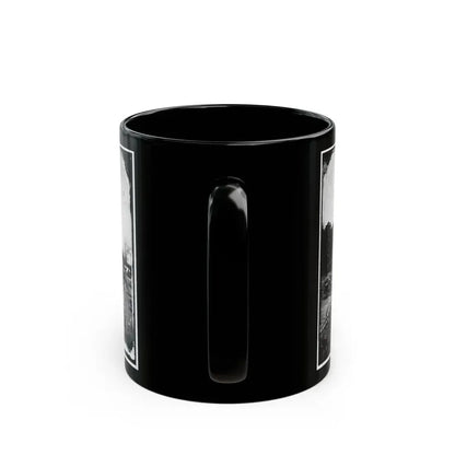 Broadway Landing, Appomattox River, Virginia. Park Of Artillery(2) (U.S. Civil War) Black Coffee Mug - Go Mug Yourself