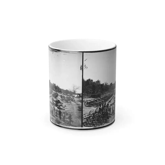Broadway Landing, Appomattox River, Virginia. Park of Artillery(2) (U.S. Civil War) Color Changing Coffee Mug 11oz Default Title 11oz - Go Mug Yourself