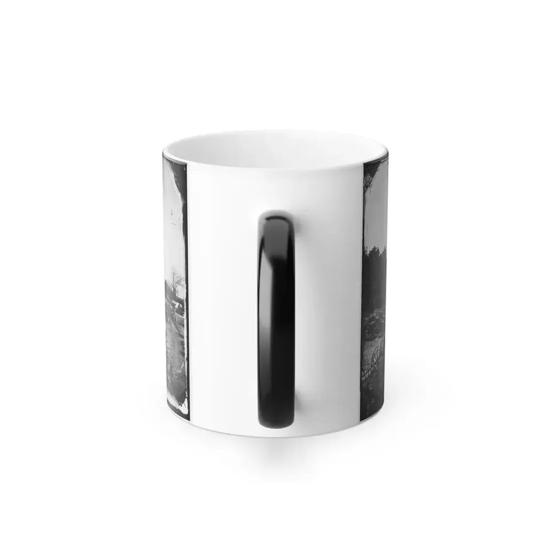 Broadway Landing, Appomattox River, Virginia. Park of Artillery(2) (U.S. Civil War) Color Changing Coffee Mug 11oz - Go Mug Yourself