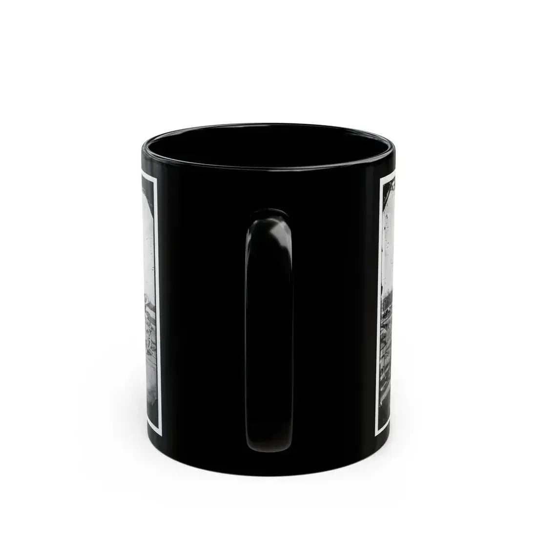 Broadway Landing, Appomattox River, Virginia. Supply Boats And Stores(2) (U.S. Civil War) Black Coffee Mug - Go Mug Yourself