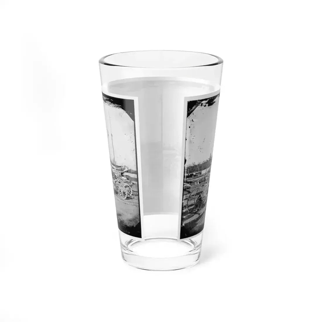 Broadway Landing, Appomattox River, Virginia. Supply Boats And Stores(2) (U.S. Civil War) Pint Glass 16oz - Go Mug Yourself